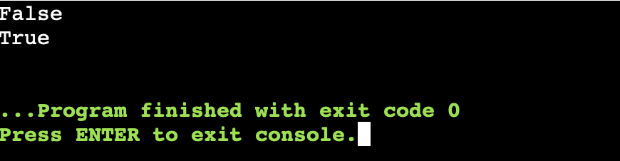 Python operators